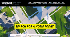 Desktop Screenshot of markthomasproperties.com
